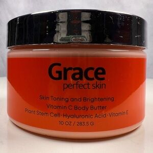 🍊 Grace Skin Toning And Brightening Vitamin C Body Butter 10oz/283.5g Hyaluronic